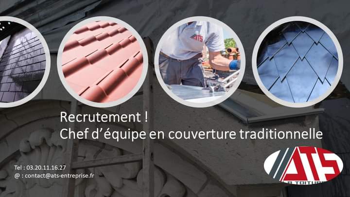 Recrutement couvreur Lille
